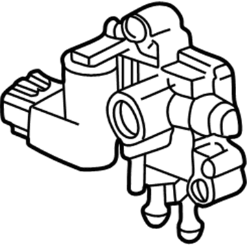 Honda 36460-PAA-A01 Valve Assembly, Rotary Air Control