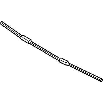 Lexus 75533-24100 GARNISH, Front Pillar