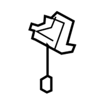 Lexus 71907-50050 Adjuster Sub-Assy, Rear Seat Headrest, No.1
