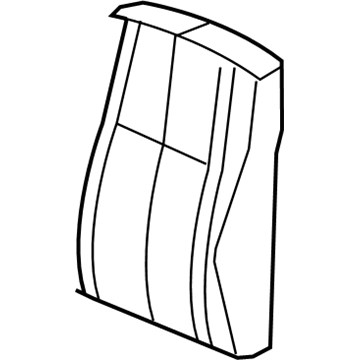 Mopar 1RW82DK2AD Cover-Front Seat Back