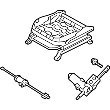 Hyundai 88500-2S211 Adjust Assembly-Front Seat Driver
