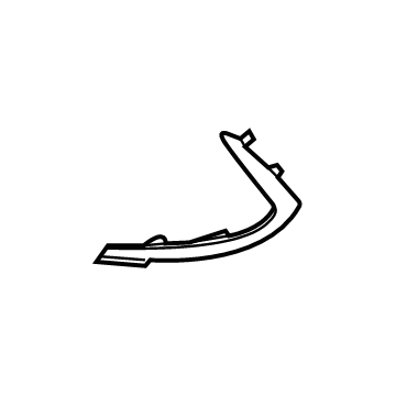 Hyundai 86595-L1060 MOULDING-Front Bumper, LH