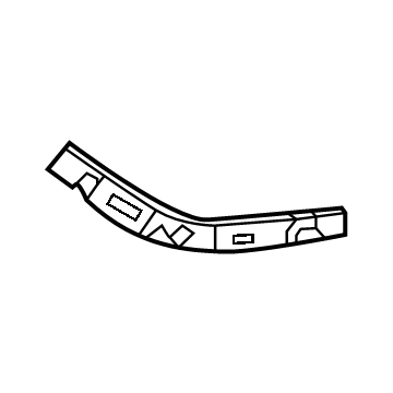 Hyundai 865B1-L1000 Bracket-FR Bumper SUPT UPR Ctr