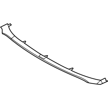 Hyundai 86539-L1000 Piece-Front Bumper, LWR