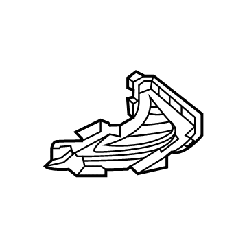 Hyundai 865C2-L1080 MOULDING-Bumper, Lower, RH