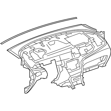 GM 42357705 Instrument Panel