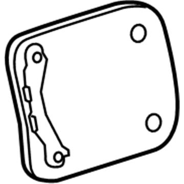 Lexus 77350-33220 Lid Assembly, Fuel FILLE