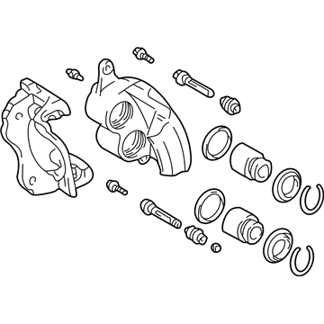 Lexus 47750-30430 Driver Disc Brake Cylinder Assembly