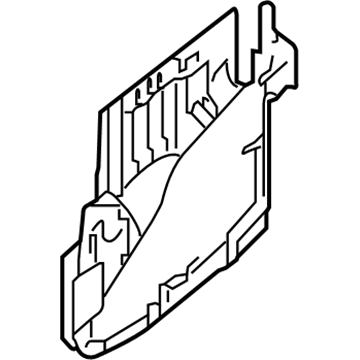 Nissan 24382-JA01A Cover-Relay Box