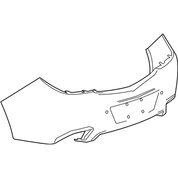 GM 22741023 Bumper Cover