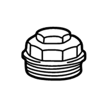 BMW 11-42-7-521-353 Oil Filter Cover