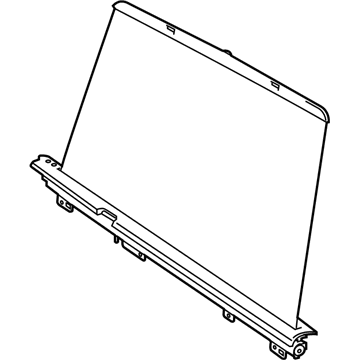 BMW 51-35-7-422-721 Roller Sun Screen, Left
