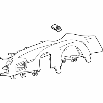 GM 39134101 Upper Column Cover