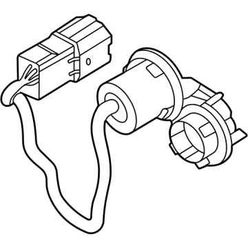 Kia 92485Q5100 Rear Holder & Wiring