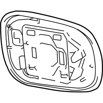 Lexus 87931-50460 Mirror Outer, RH