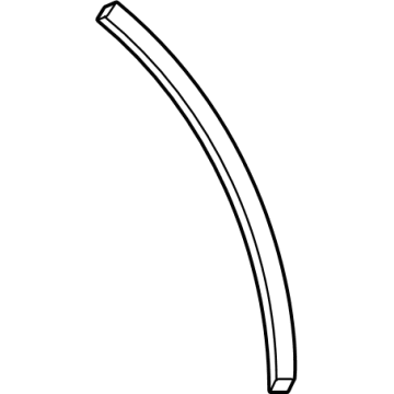 Mopar 4673932AB WEATHERSTRIP-WHEELHOUSE