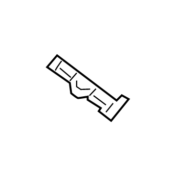 Honda 71193-TG7-A00 Spacer, R. FR. Bumper