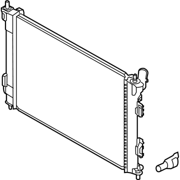 Kia 25310B2050 Radiator Assembly