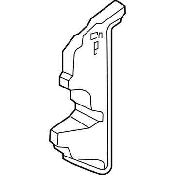 Kia 29135B2020 Guard-Air, RH