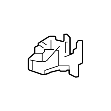 Lexus 28859-25070 HOLDER, BATTERY CURR