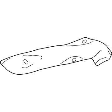 Lexus 17167-38130 Insulator, Exhaust Manifold Heat, NO.1