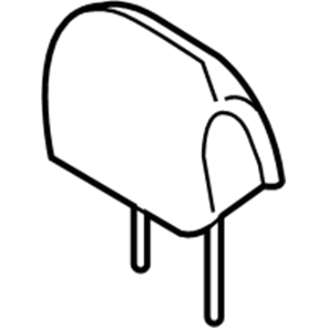 Lexus 71910-50D90-A0 HEADREST ASSY, FR SE