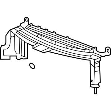 GM 60005607 Upper Baffle