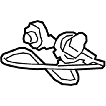 Toyota 55909-26080 Heater Control Wire