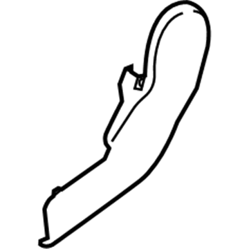 BMW 52-20-7-351-577 Seat Trim, Outer Left