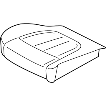 BMW 52-20-7-416-511 Cover For Comfort Seat, Leather Right