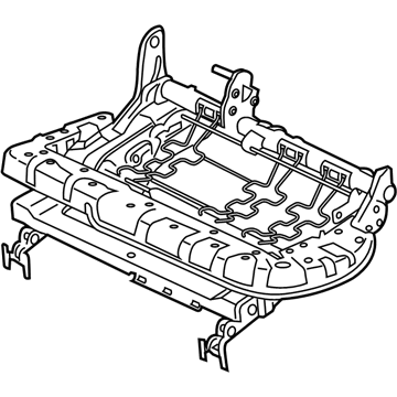 BMW 52-30-7-432-051 Seat Frame, Comfort Seat, Left