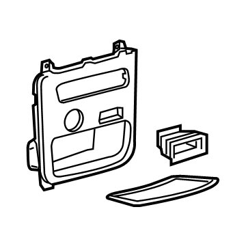 Lexus 58904-48070-C0 Cover Sub-Assembly, Park