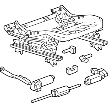 GM 13518928 Cushion Frame