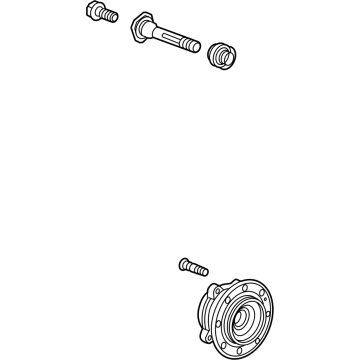 GM 13537338 HUB ASM-FRT WHL