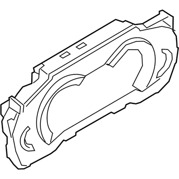 BMW 62-10-5-A59-652 INSTRUMENT CLUSTER:621010
