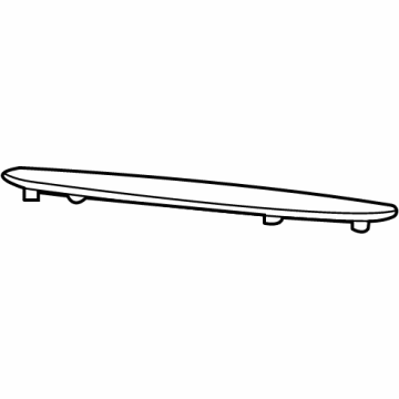 Mopar 68426087AD BEZEL-HOOD