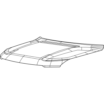 Mopar 68339483AD HOOD