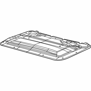 Mopar 68347068AA SILENCER-Hood