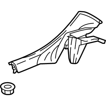 GM 84243020 Rear Sill Plate
