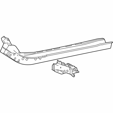 Lexus 57017-48040 REINFORCEMENT SUB-AS