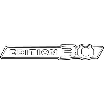 Infiniti 90893-6JE0C Emblem-Back Door