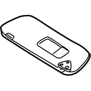 BMW 51-16-8-242-547 Sun Visor, Make-Up Lamp, Left - Its