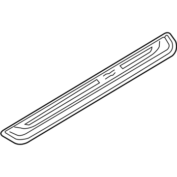 BMW 51-47-7-011-075 Cover, Entrance, Left