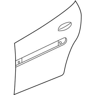 GM 88948638 Panel Asm, Rear Side Door Outer (RH)