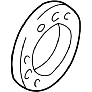 GM 30000260 Nut, Front Wheel Bearing Adjust