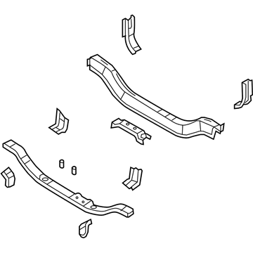 Mopar 5115402AH CROSSMEMBER-Front Side Rail