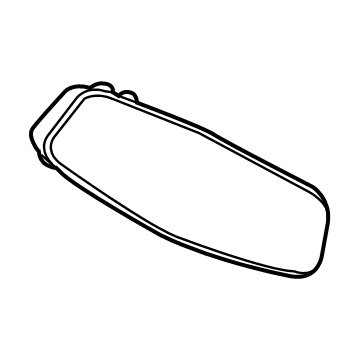 GM 13540311 Mirror Inside