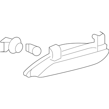 GM 25965414 Back Up Lamp