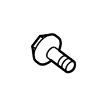 Toyota 90164-40105 Side Gate Trim Screw