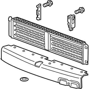 GM 23278687 Shutter Assembly
